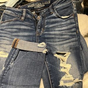 Womens American Eagle Jegging Crop Size 0US